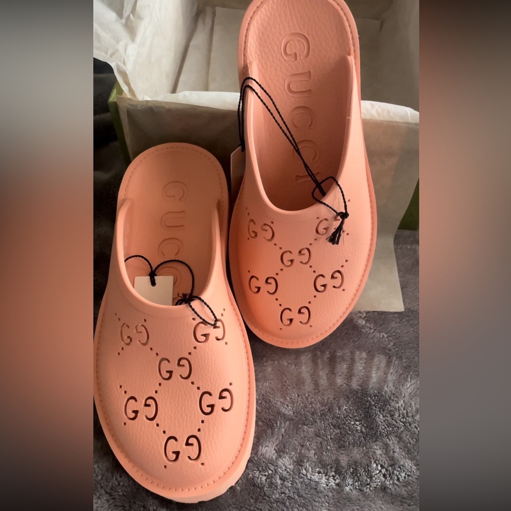 Gucci Platform Mules